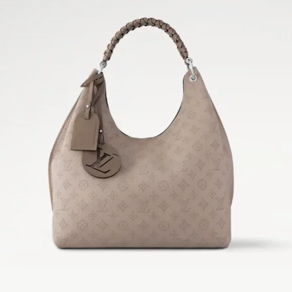 Louis Vuitton Carmel Mahina Hobo Galet - NEW WITH TAGS - Picture 3 of 5